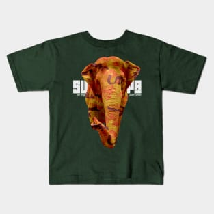 The elephant camo Kids T-Shirt